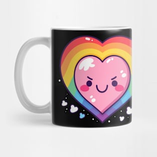 I'm a mean lover kawaii heart Mug